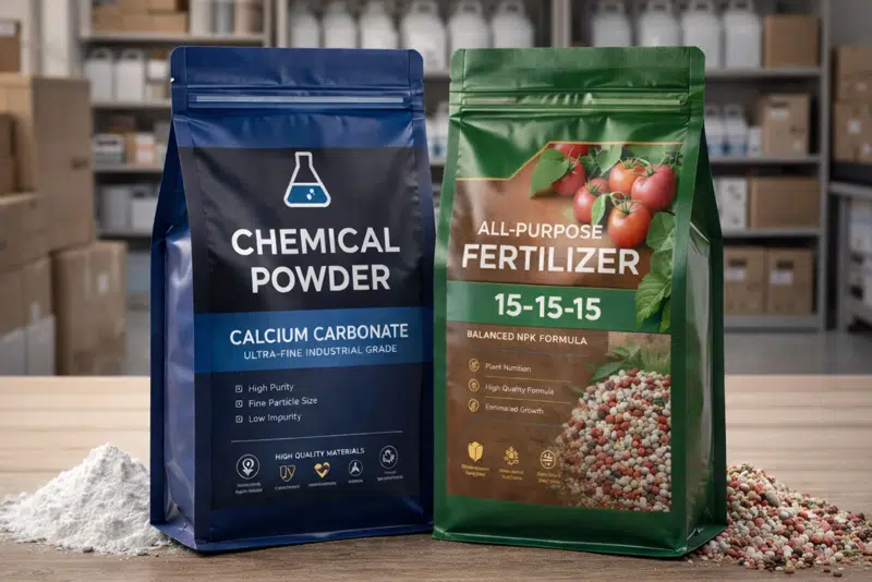 Chemical_Raw_Materials_with_Flat_Bottom_Pouches