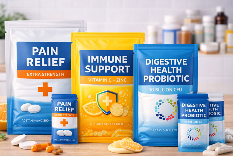 Wholesale Custom Pharma & Nutraceutical Packaging