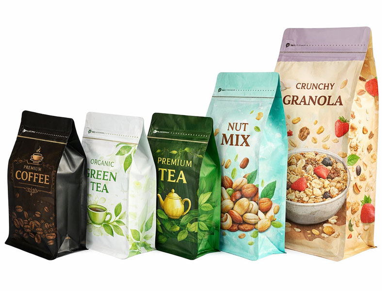 china flat bottom pouch wholesale