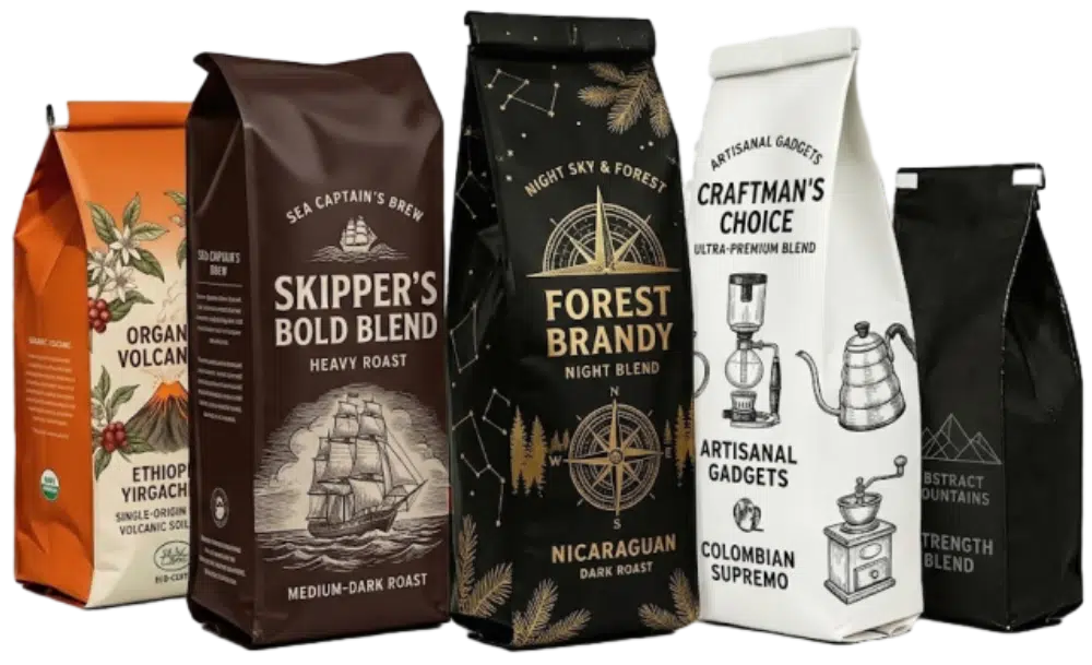 custom side gusset bags manufacturer in china