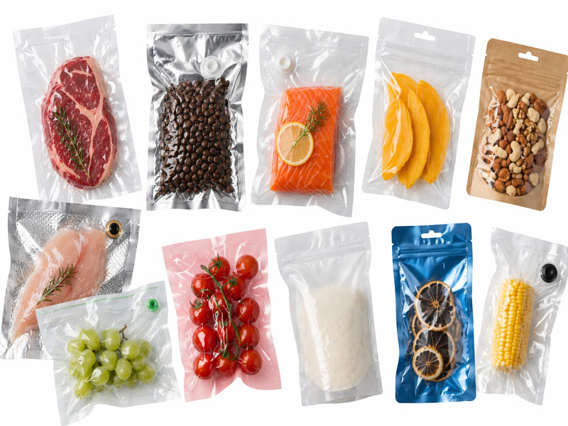 custom vacuum pouches with Functional Add-ons