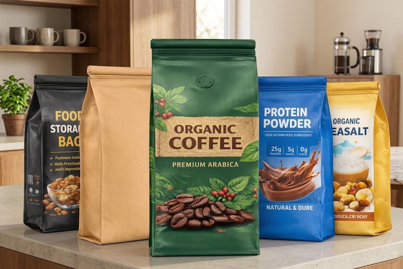 side-gusset bags food packaging