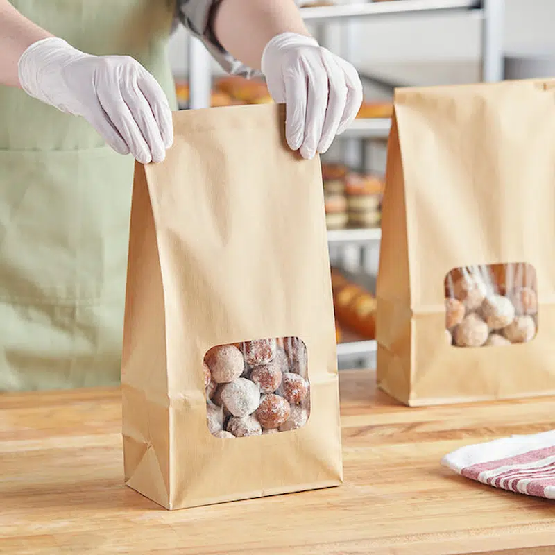 Kraft Paper Snack Bags Pouches