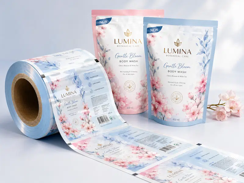 Roll Film Packaging for Personal Care & Wet Wipes