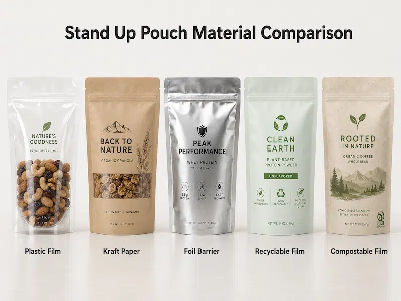 Stand Up Pouch Material Comparison