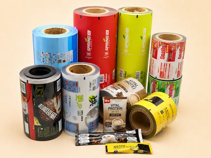 custom coffee roll stock film manufacturer china