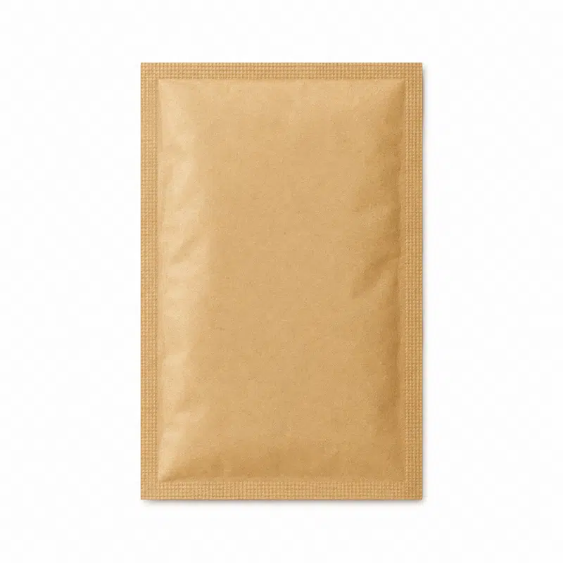 kraft flat pouch