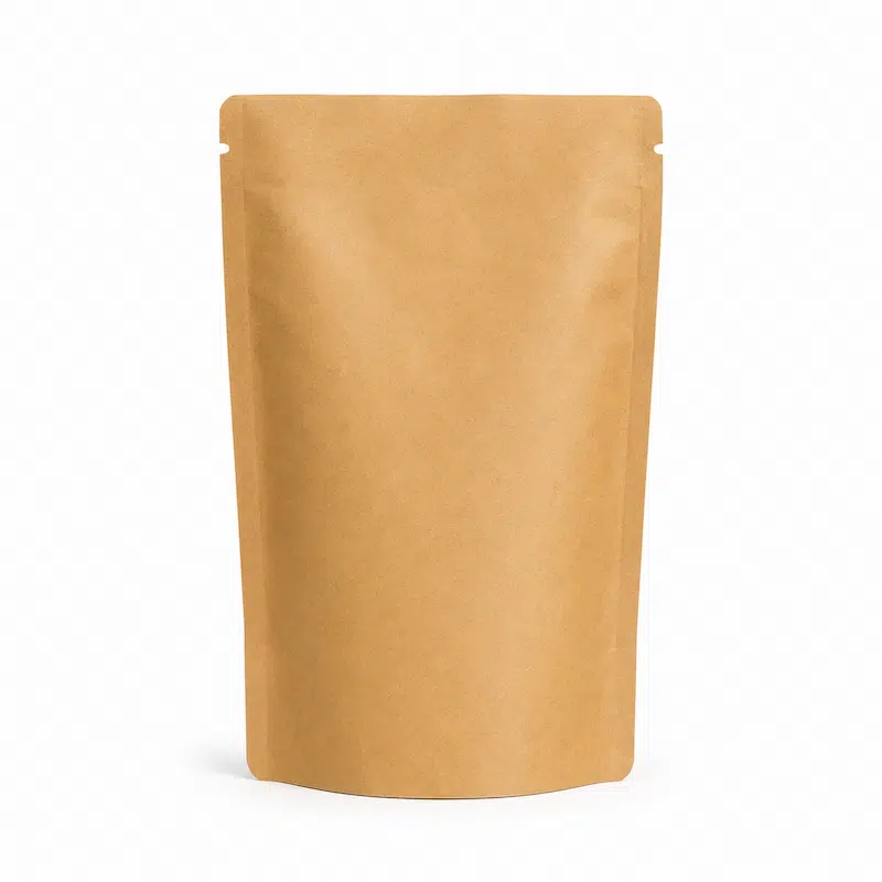 kraft paper stand up pouch