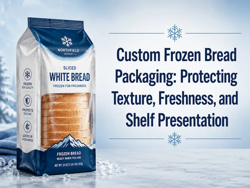 Custom Frozen Bread Packaging Wholesale