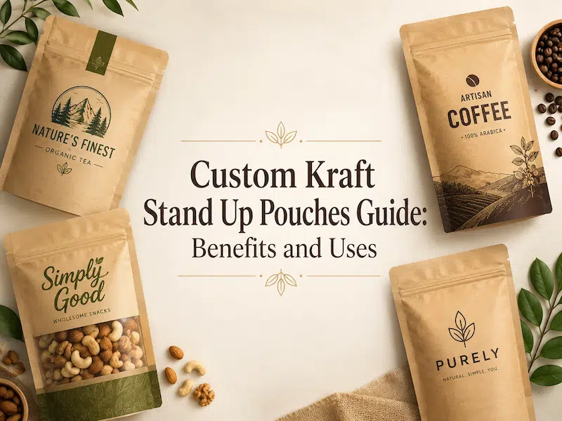 Custom Kraft Stand Up Pouches Guide
