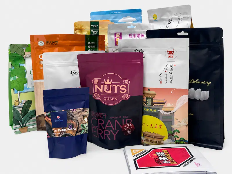 High Quality Custom Digital Printing Aluminium Foil Stand up Pouch Bag