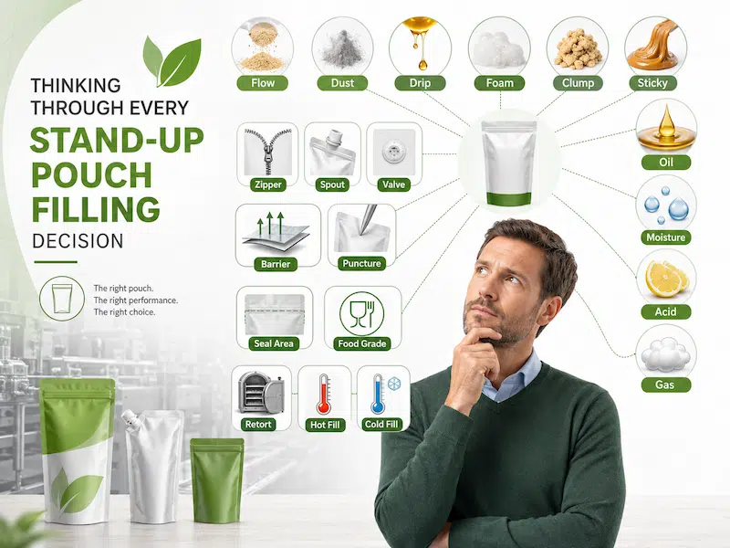 How Product Characteristics Affect Stand-Up Pouch Filling