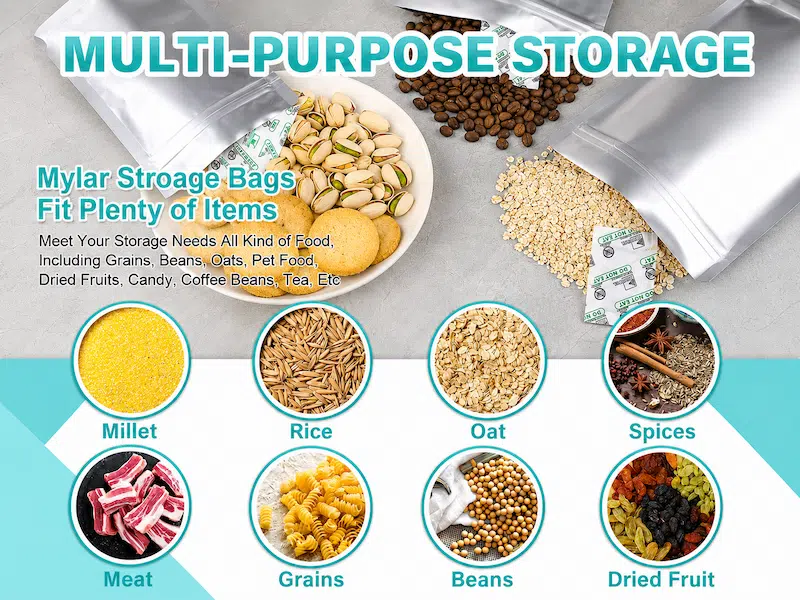 custom mylar bags applications
